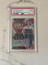 2024 Panini Select WNBA Draft Selections Signatures Caitlin Clark #DSS-CC card
