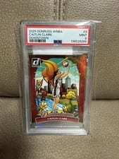 Caitlin Clark 2025 Panini Donruss WNBA Downtown card