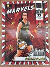 2025 Panini Donruss WNBA Net Marvels Caitlin Clark #19 card