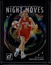 2025 Panini Donruss WNBA Night Moves Caitlin Clark #8 card