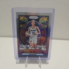 2025 Panini Prizm WNBA Groovy Caitlin Clark #10 card