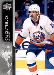 2021-22 Upper Deck Base Set Cal Clutterbuck #598 card
