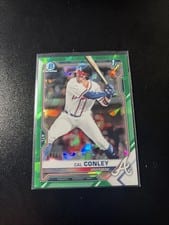 2021 Bowman Draft Sapphire Cal Conley #BDC-70 card