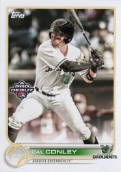 2022 Topps Pro Debut Base Set Cal Conley #PD-195 card