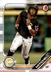 2019 Bowman Draft Base Set Cal Mitchell #BD-26 card