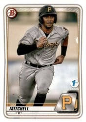2020 Bowman 1st Edition Base Set Cal Mitchell #BFE-43 card