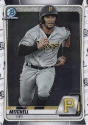 2020 Bowman Chrome Prospects Cal Mitchell #BCP-43 card