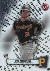 2023 Topps Pristine Base Set Cal Mitchell #75 card