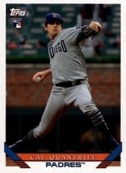 2019 Topps Archives Base Set Cal Quantrill #213 card