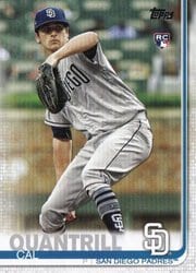 2019 Topps Update Base Set Cal Quantrill #US23 card