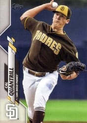 2020 Topps Base Set Cal Quantrill #607 card