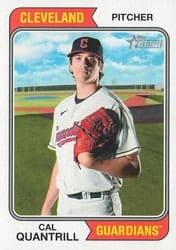 2023 Topps Heritage Base Set Cal Quantrill #429 card