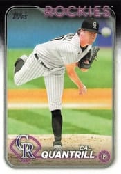 2024 Topps Base Set Cal Quantrill #638 card