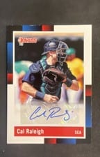 2022 Donruss Retro 1988 Signatures Cal Raleigh #R88S-CR card