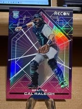 2022 Panini Chronicles Recon Autographs Cal Raleigh #7 card