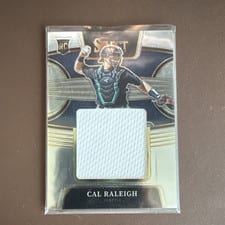 2022 Panini Select Rookie Jumbo Swatch Cal Raleigh #RJS-CR card