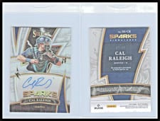 2022 Panini Select Sparks Signatures Cal Raleigh #SS-CR card