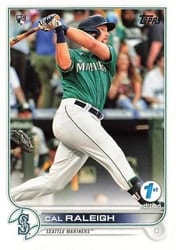 2022 Topps 1st Edition Base Set Cal Raleigh #277 card