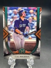 2022 Topps Museum Collection Base Set Cal Raleigh #90 card