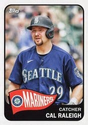 2023 Topps Archives Base Set Cal Raleigh #108 card