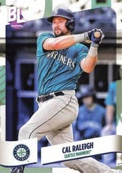 2024 Topps Big League Base Set Cal Raleigh #125 card