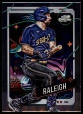 2024 Topps Cosmic Chrome Base Set Cal Raleigh #167 card