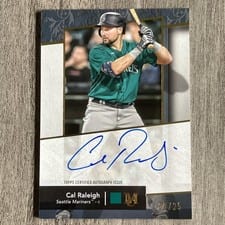 2024 Topps Museum Collection Archival Autographs Cal Raleigh #AA-CRA card
