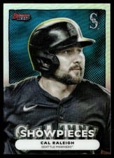 2025 Bowman's Best Bowman Showpieces Cal Raleigh #BS-7 card