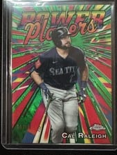 2025 Topps Chrome Update Power Players Cal Raleigh #PP-37 card