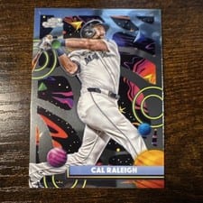 2025 Topps Cosmic Chrome Base Set Cal Raleigh #6 card