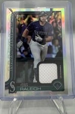 2025 Topps Real One Relics Cal Raleigh #603 card