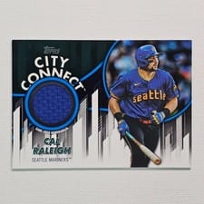 2026 Topps City Connect Swatch Collection Cal Raleigh #CC-CR card