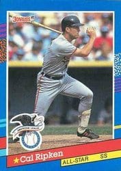 1991 Donruss Base Set Cal Ripken #52 card