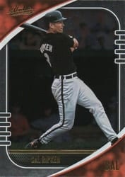 2021 Panini Absolute Base Set Cal Ripken #92 card