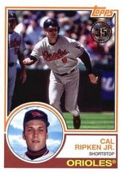 2018 Topps 1983 Topps Baseball 35th Anniversary Cal Ripken Jr. #83-39 card