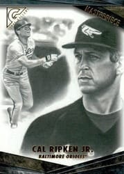 2018 Topps Gallery Masterpiece Cal Ripken Jr. #M-8 card
