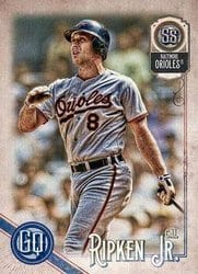 2018 Topps Gypsy Queen Base Set Cal Ripken Jr. #303 card