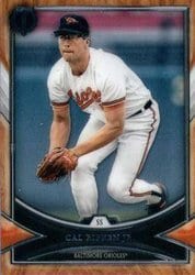 2018 Topps Tribute Base Set Cal Ripken Jr. #58 card