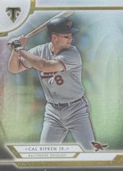 2018 Topps Triple Threads Base Set Cal Ripken Jr. #62 card