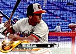 2018 Topps Update Base Set Cal Ripken Jr. #US253b card