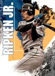 2019 Topps Fire Base Set Cal Ripken Jr. #100 card