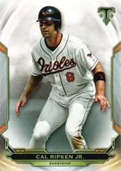 2019 Topps Triple Threads Base Set Cal Ripken Jr. #22 card