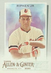 2020 Topps Allen & Ginter Base Set Cal Ripken Jr. #98 card