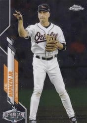 2020 Topps Chrome Update Base Set Cal Ripken Jr. #U-70 card