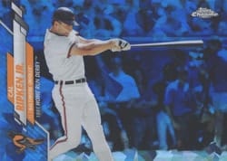 2020 Topps Chrome Update Sapphire Edition Base Set Cal Ripken Jr. #U-230 card