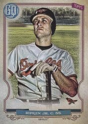 2020 Topps Gypsy Queen Base Set Cal Ripken Jr. #317 card