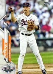 2020 Topps Update Base Set Cal Ripken Jr. #U-209 card