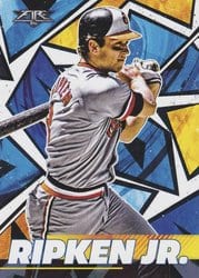2021 Topps Fire Base Set Cal Ripken Jr. #178 card