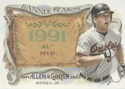 2022 Topps Allen & Ginter Banner Season Cal Ripken Jr. #BS-6 card