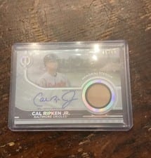 2022 Topps Tribute Stadium Signatures Cal Ripken Jr. #TSS-CR card
